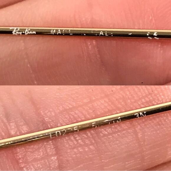 Ray Ban Aviator Classic Polished Gold Black With Case - Picture 2 of 16